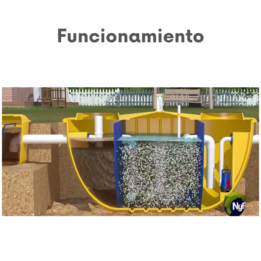 Planta de tratamiento 2400 litros 8 personas - Imagen 2